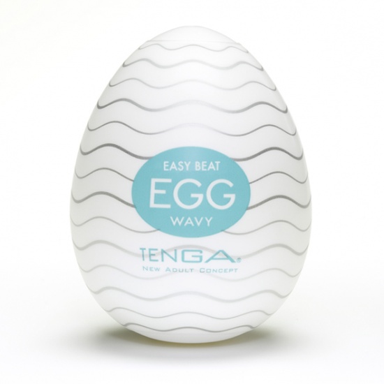 Pánský masturbátor vajíčko Tenga Egg Wavy